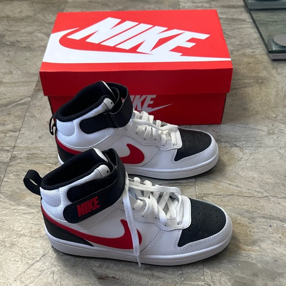 Nike Court Borough Mid 2 - Picture 3 of 5